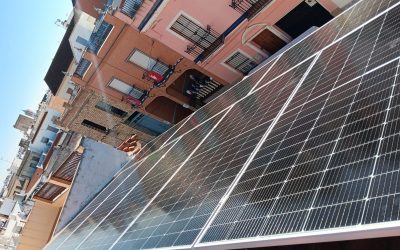 Placas solares en La Algaba
