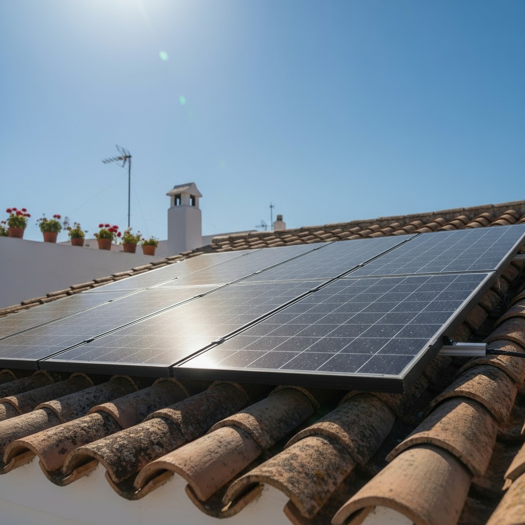 placas solares para casas de campo